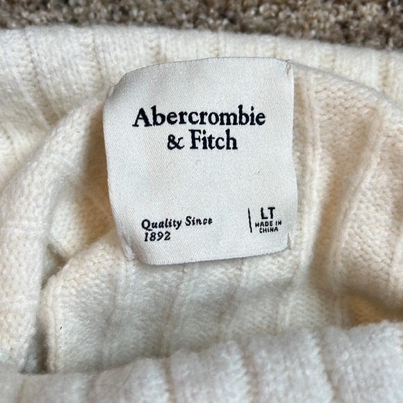 Abercrombie creamy off-white colored sweater dress - Picture 4 of 4